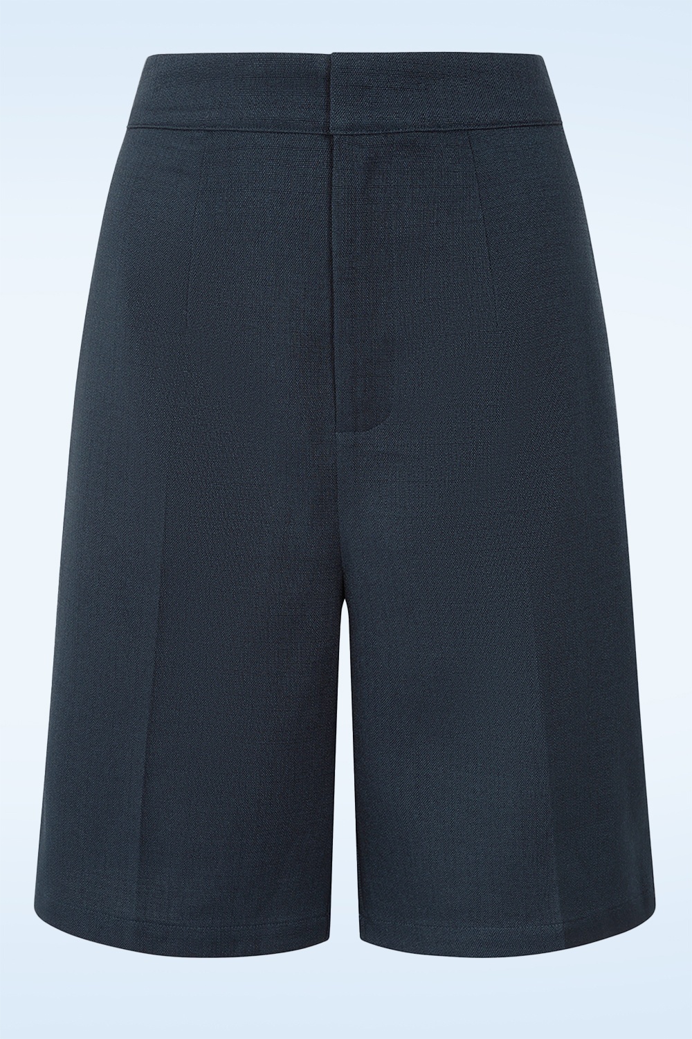 Banned Retro - Betty Boo short in marineblauw 2