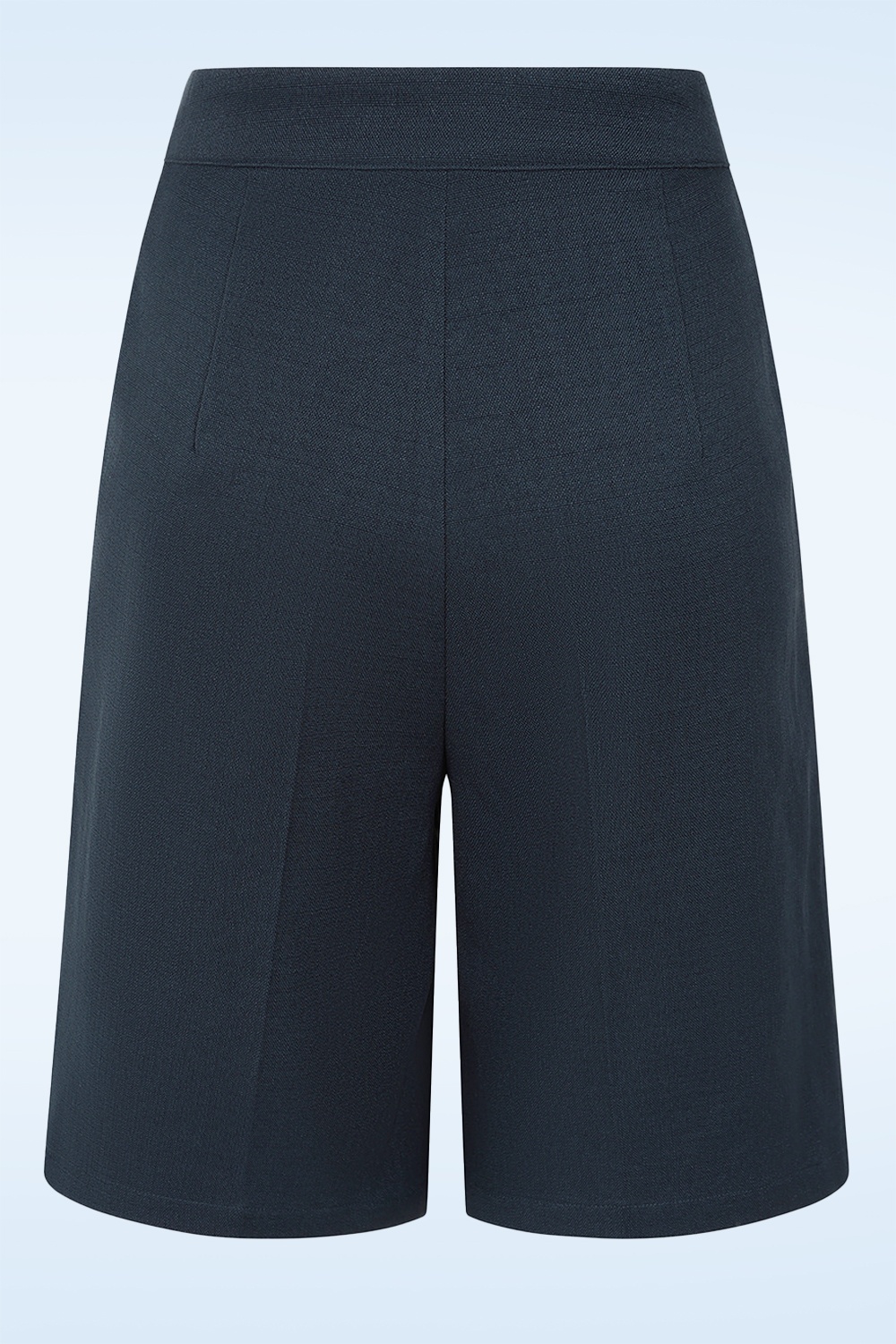 Banned Retro - Betty Boo short in marineblauw 4