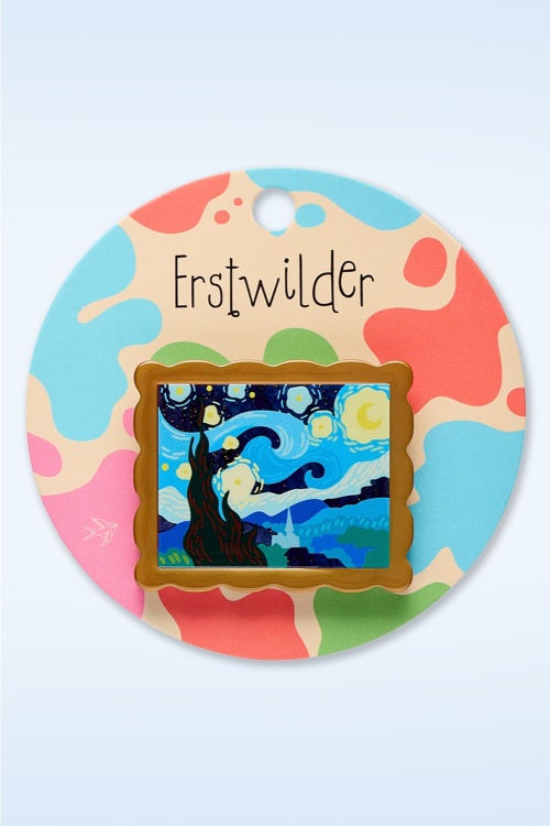 Erstwilder - Van Gogh Simplified mini broche 2