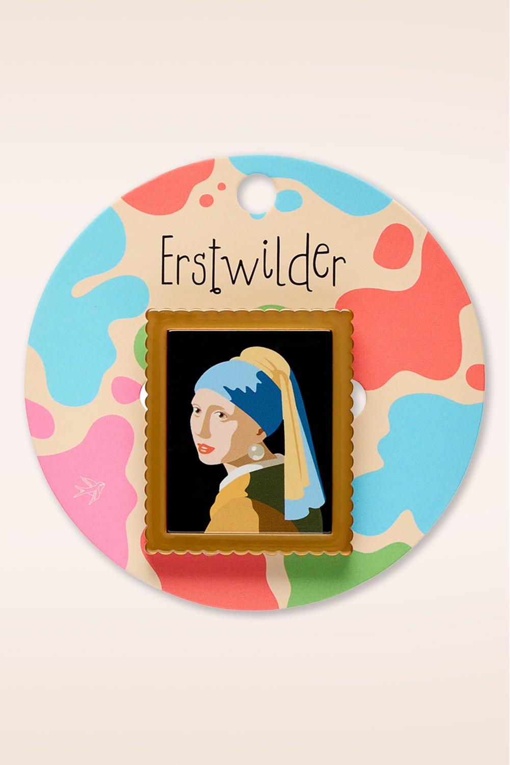 Erstwilder - Vermeer Simplified mini broche 2