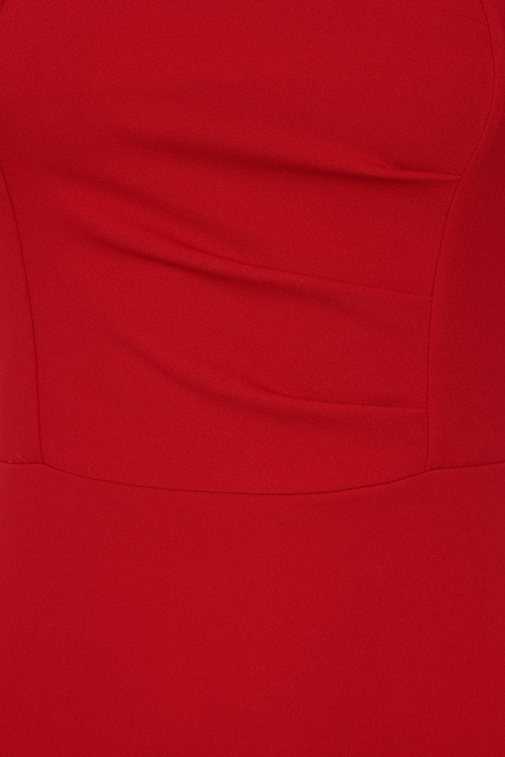 Vintage Chic for Topvintage - Topvintage exclusive ~ Scarlet pencil jurk in rood 2