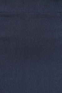 Vintage Chic for Topvintage - Topvintage exclusive ~ Loreen Bengaline Denim pencil rok in donkerblauw 2