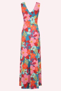 Vintage Chic for Topvintage - Topvintage exclusive ~ Deveny Flower maxi jurk in multi 3