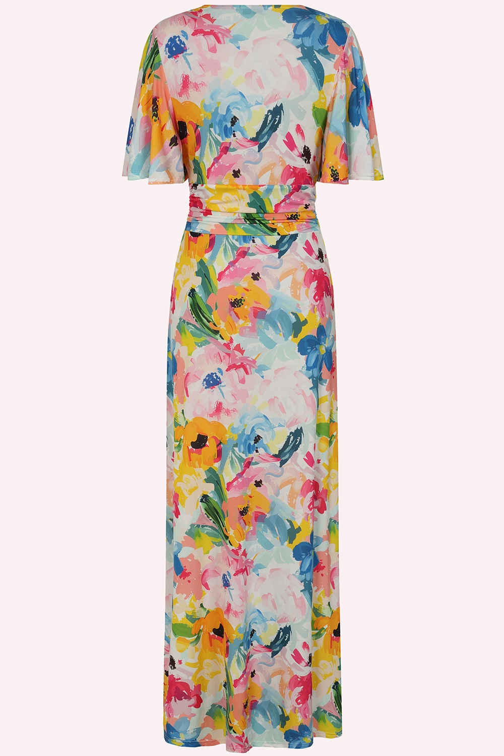 Vintage Chic for Topvintage - Topvintage exclusive ~ Raya Aquarel Floral maxi jurk in multi 3