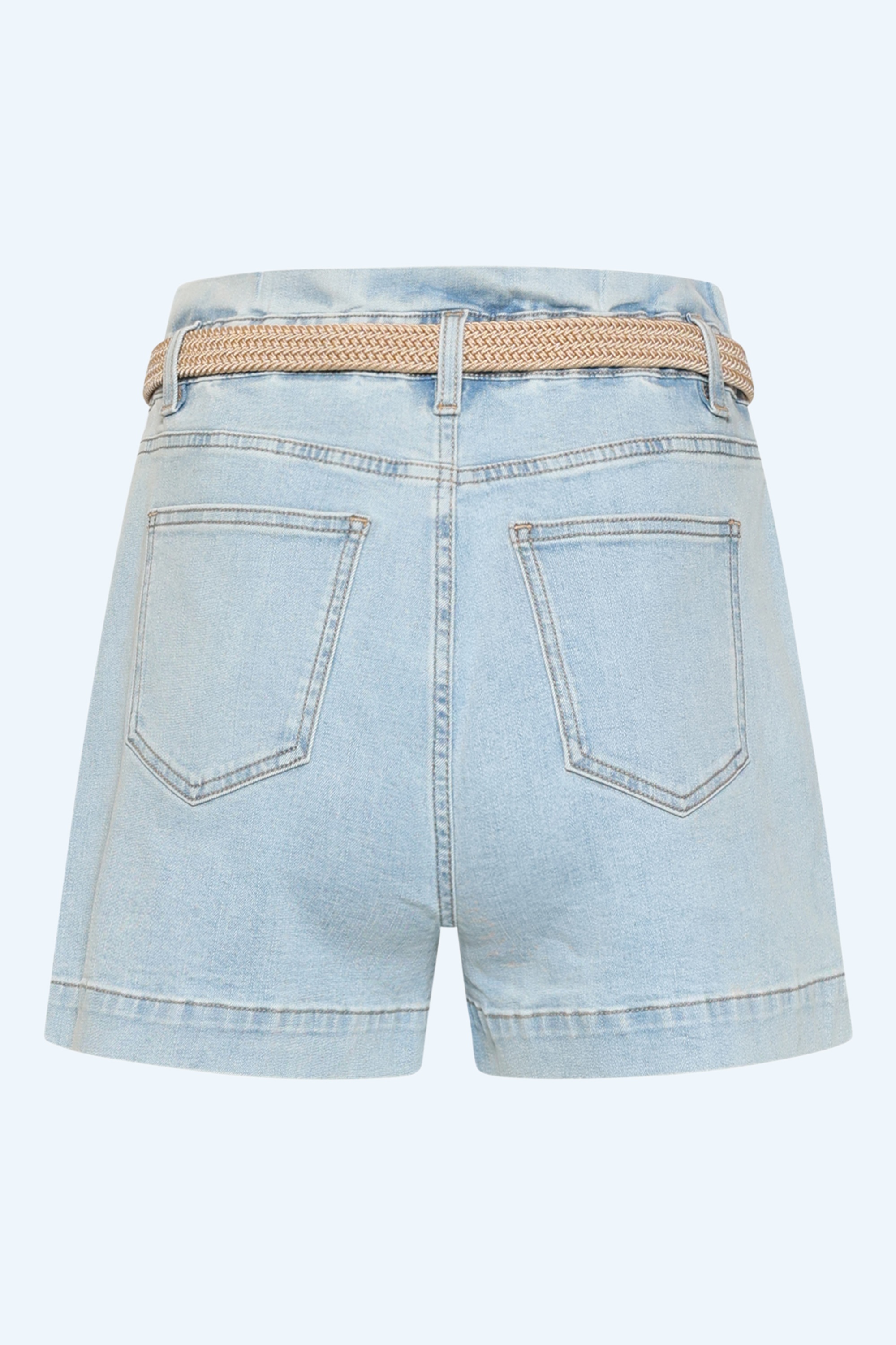 Smashed Lemon - Summer Drift Denim short in lichtblauw 2