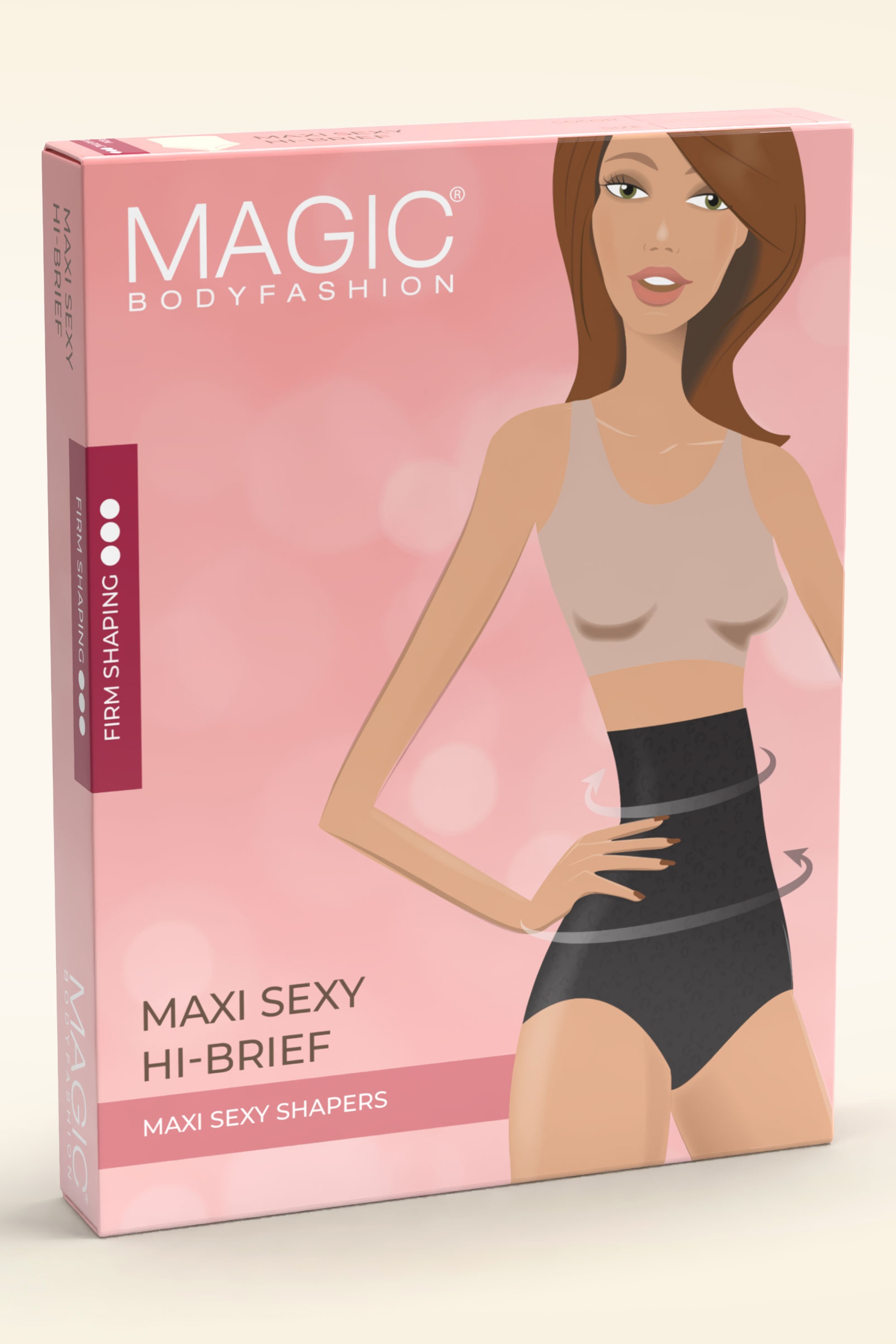 MAGIC Bodyfashion - Maxi sexy hi slip in leopard blossom 3