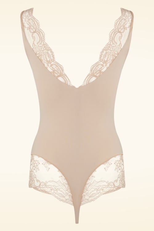 MAGIC Bodyfashion - Dream Lace body in cappuccino 4