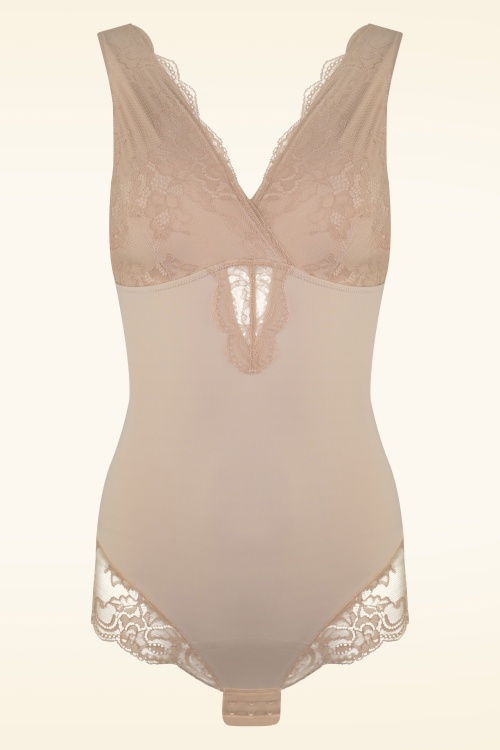 MAGIC Bodyfashion - Dream Lace body in cappuccino 2