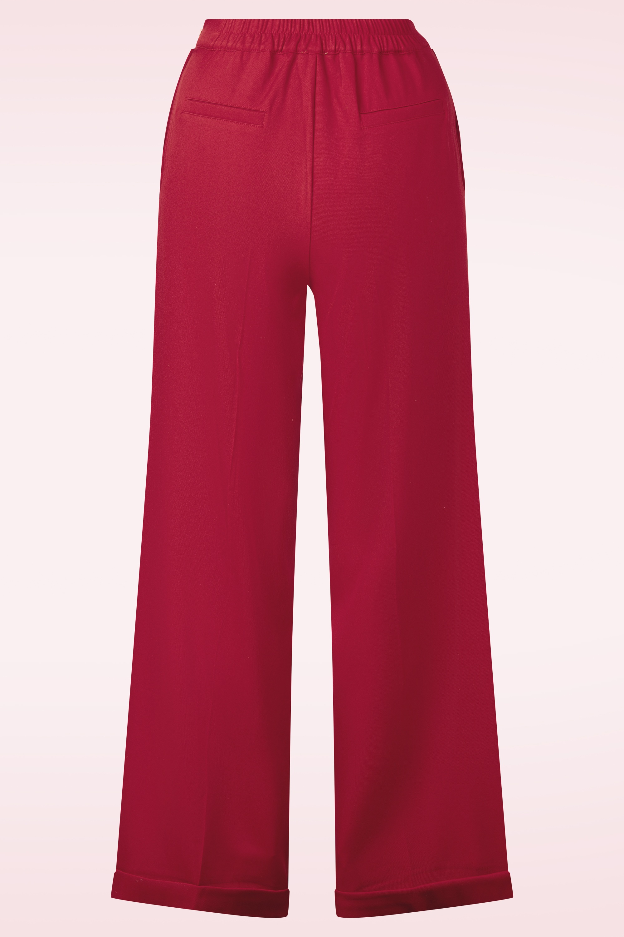 Topvintage Boutique Collection - Topvintage exclusive ~ Marina pantalon in rood 3