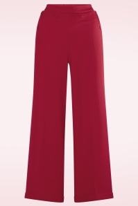 Topvintage Boutique Collection - Topvintage exclusive ~ Marina pantalon in rood