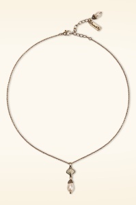 Lovely - Georgian Pearl ketting in goud 3