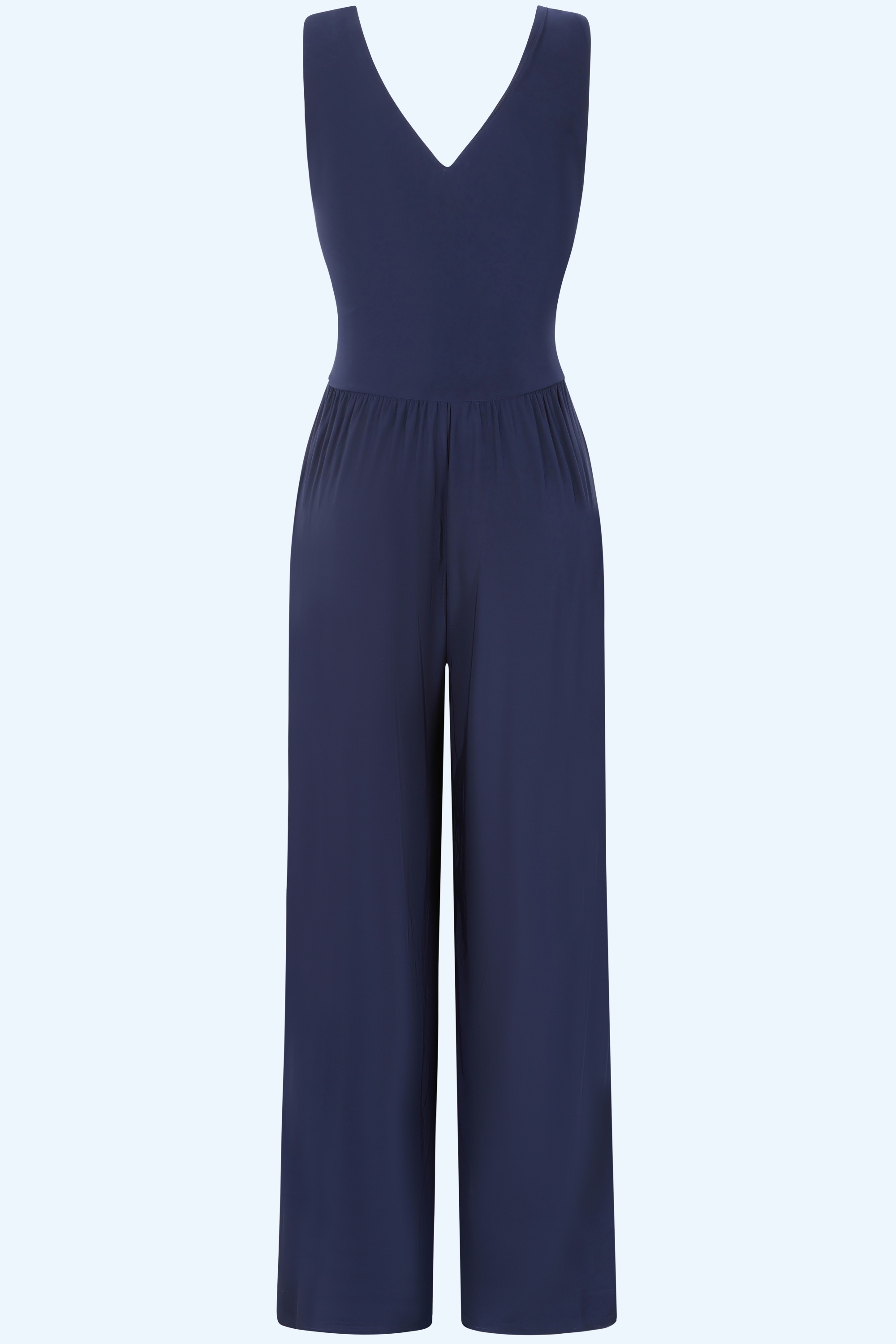 Vintage Chic for Topvintage - Topvintage exclusive ~ Marisol jumpsuit in marineblauw 3