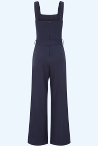 Vintage Chic for Topvintage - Topvintage exclusive ~ Maddy jumpsuit in marineblauw 3