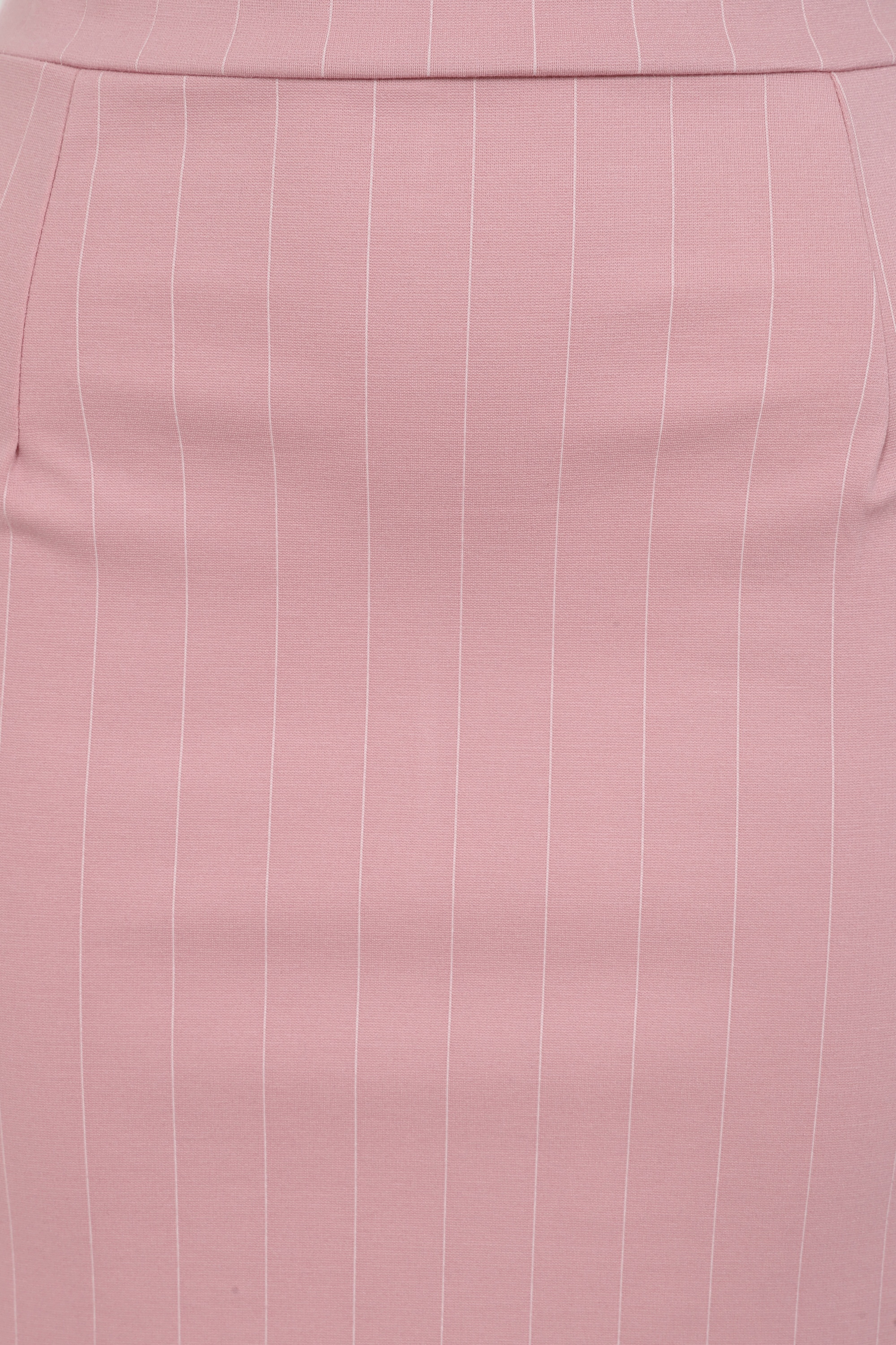Vintage Chic for Topvintage - Topvintage exclusive ~ Loreen krijtstreep pencil rok in roze 2