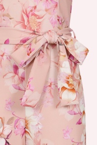 Vintage Chic for Topvintage - Topvintage exclusive ~ Rosalie Floral jumpsuit in licht blush 2