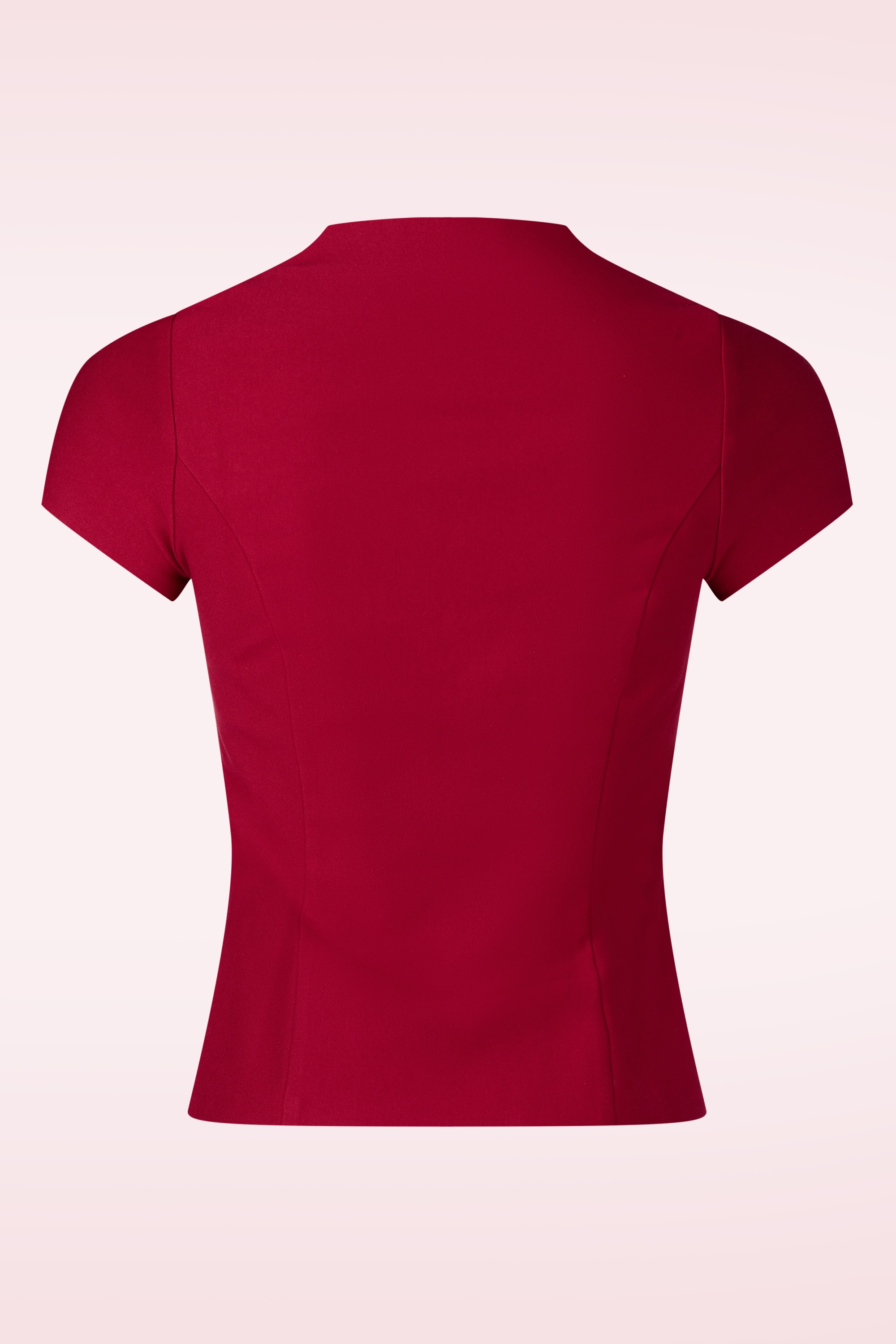 Rock-a-Booty - Topvintage exclusive ~ Lena top in rood 4