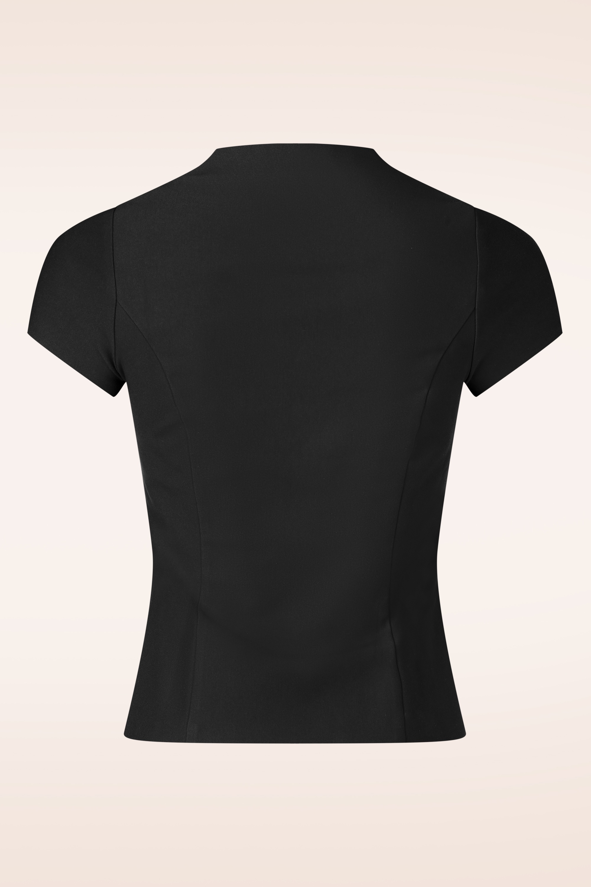 Rock-a-Booty - Topvintage exclusive ~ Lena top in zwart 2