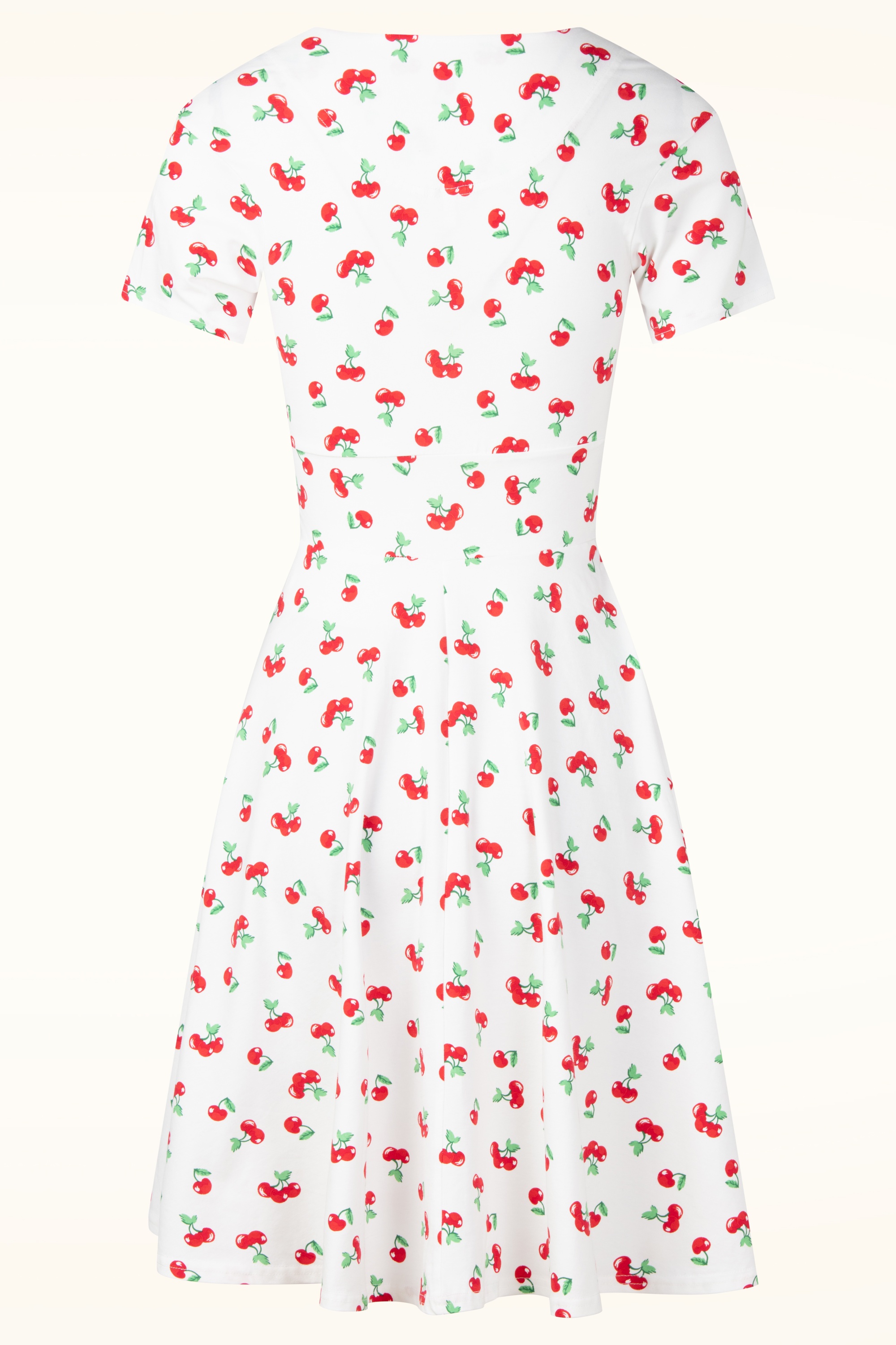 Blutsgeschwister - Shalala Tralala Spring Leisure jurk in Cherry Print Memory 3