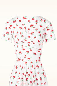 Blutsgeschwister - Shalala Tralala Spring Leisure jurk in Cherry Print Memory 2