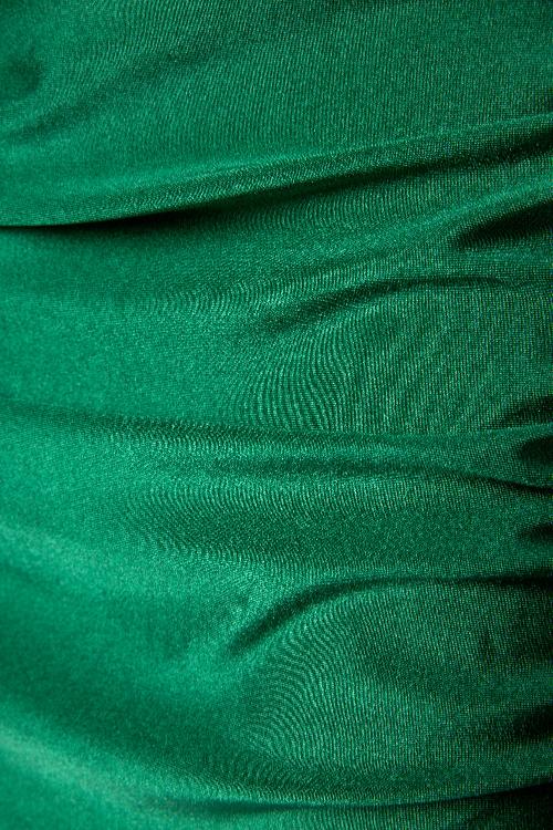 Esther Williams - Klassieke bikini in smaragdgroen 5