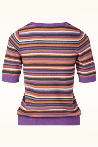 Seasalt - Summer Lawn katoenen top in wilde orchidee 2