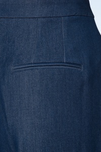 Rock-a-Booty - Topvintage exclusive ~ Alma pantalon in blauw 4