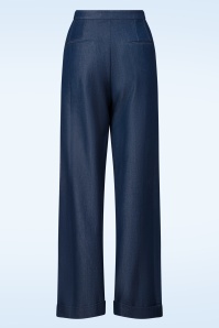 Rock-a-Booty - Topvintage exclusive ~ Alma pantalon in blauw 5