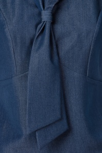 Rock-a-Booty - Topvintage exclusive ~ Indie blouse in blauw 3