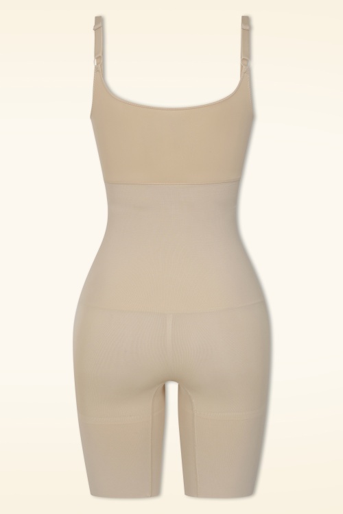 MiraLune - Topvintage exclusive ~ Core Control bodysuit in lichtbeige 2