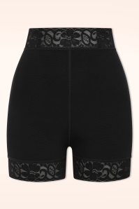 MiraLune - Topvintage exclusive ~ Lune Sculpt High-Waist Control shorts in zwart