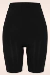MiraLune - Topvintage exclusive ~ Grace Longline Shaper shorts in zwart