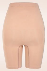 MiraLune - Topvintage exclusive ~ Grace Longline Shaper shorts in beige 2