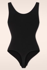 MiraLune - Topvintage exclusive ~ Hourglass Define Shaping string bodysuit in zwart 2