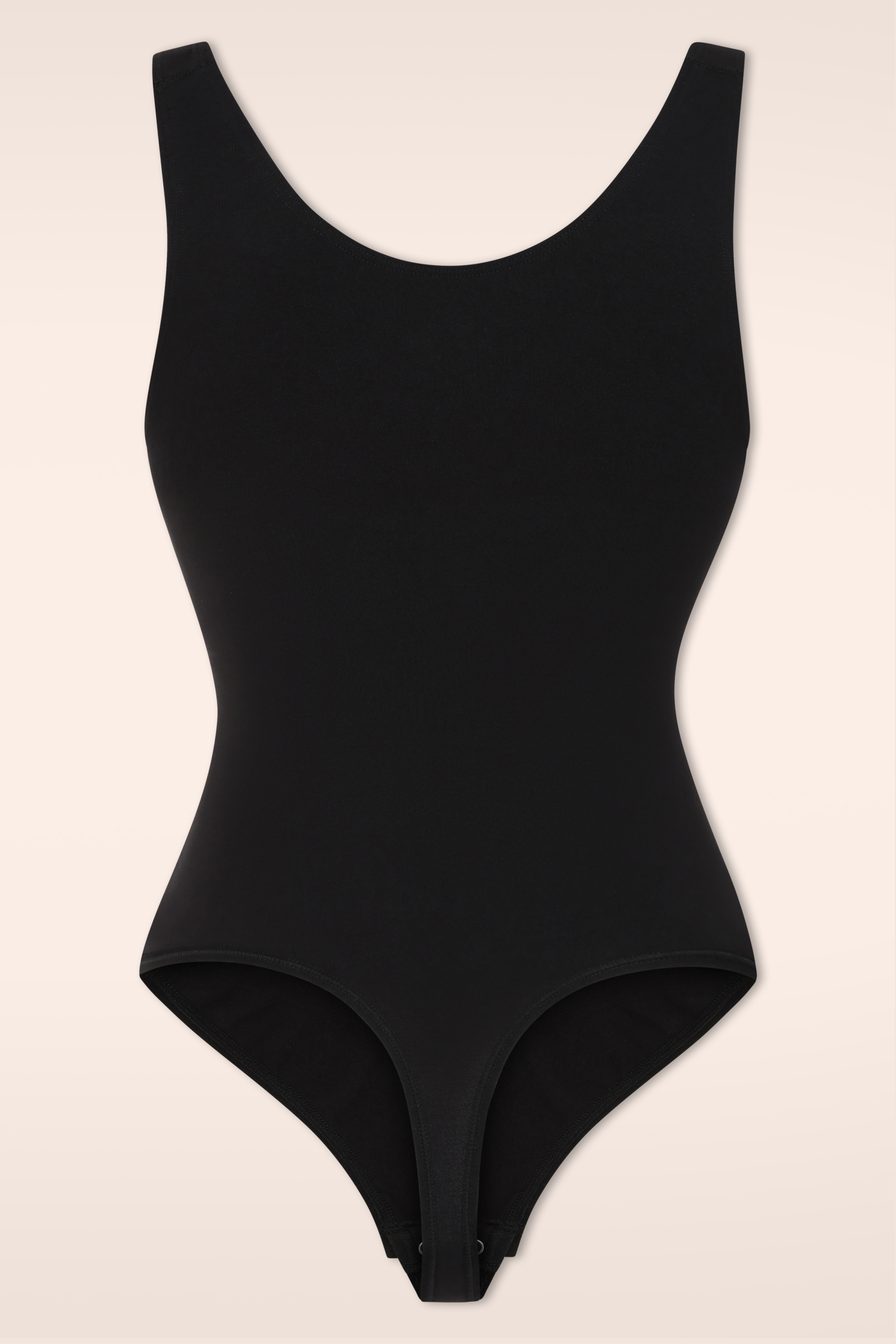 MiraLune - Topvintage exclusive ~ Hourglass Define Shaping string bodysuit in zwart 2