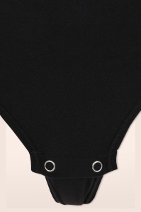 MiraLune - Topvintage exclusive ~ Hourglass Define Shaping string bodysuit in zwart 3