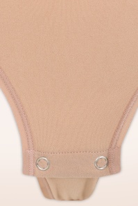 MiraLune - Topvintage exclusive ~ Hourglass Define Shaping string bodysuit in beige 3