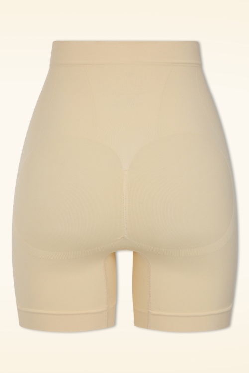 MiraLune - Topvintage exclusive ~ Lune Sculpt High-Waist Control shorts in boter 2