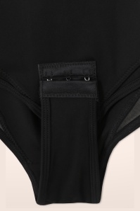 MiraLune - Topvintage exclusive ~ LuneLine bodysuit in zwart 4