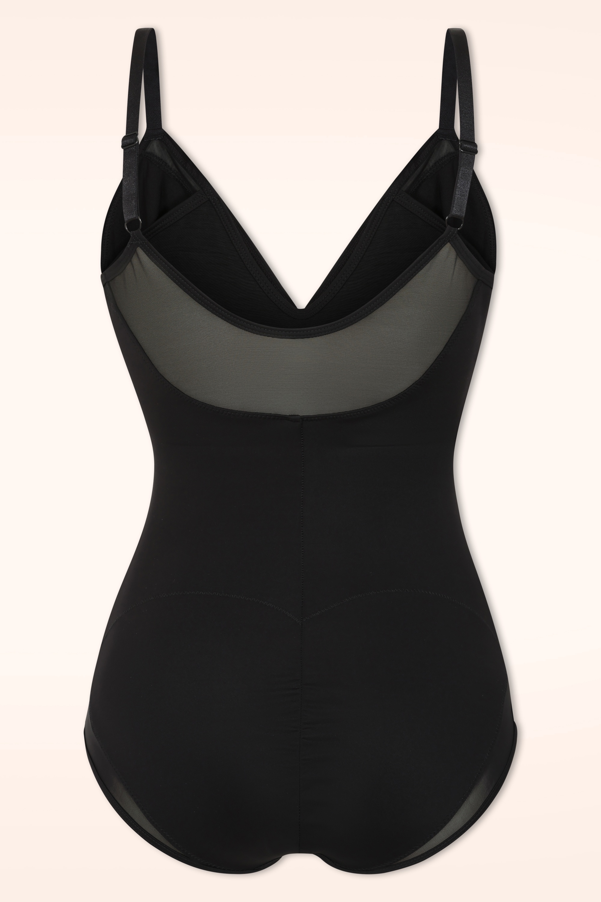 MiraLune - Topvintage exclusive ~ LuneLine bodysuit in zwart 2