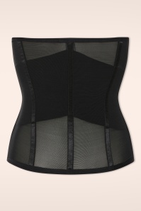 MiraLune - Topvintage exclusive ~ Lune Sculpt cincher corset in zwart 2