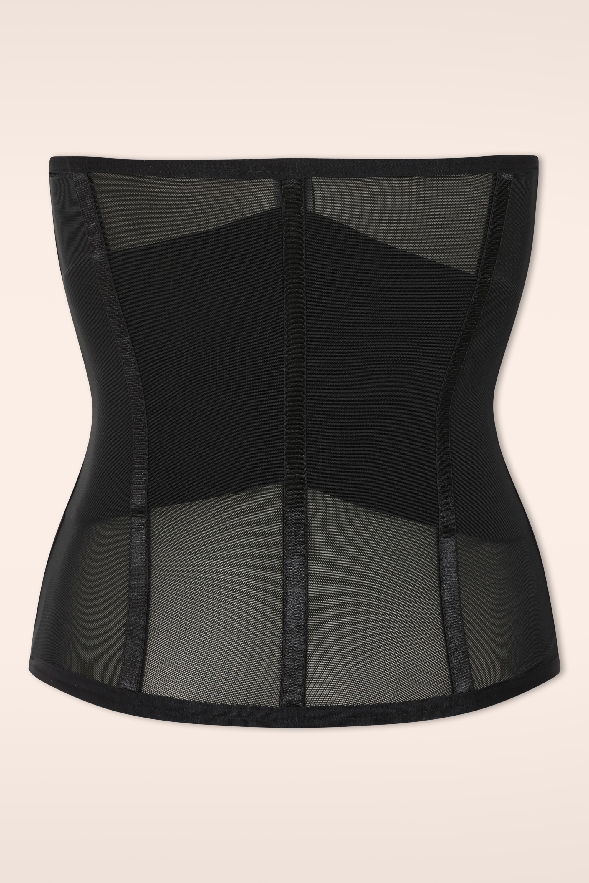 MiraLune - Topvintage exclusive ~ Lune Sculpt cincher corset in zwart 2