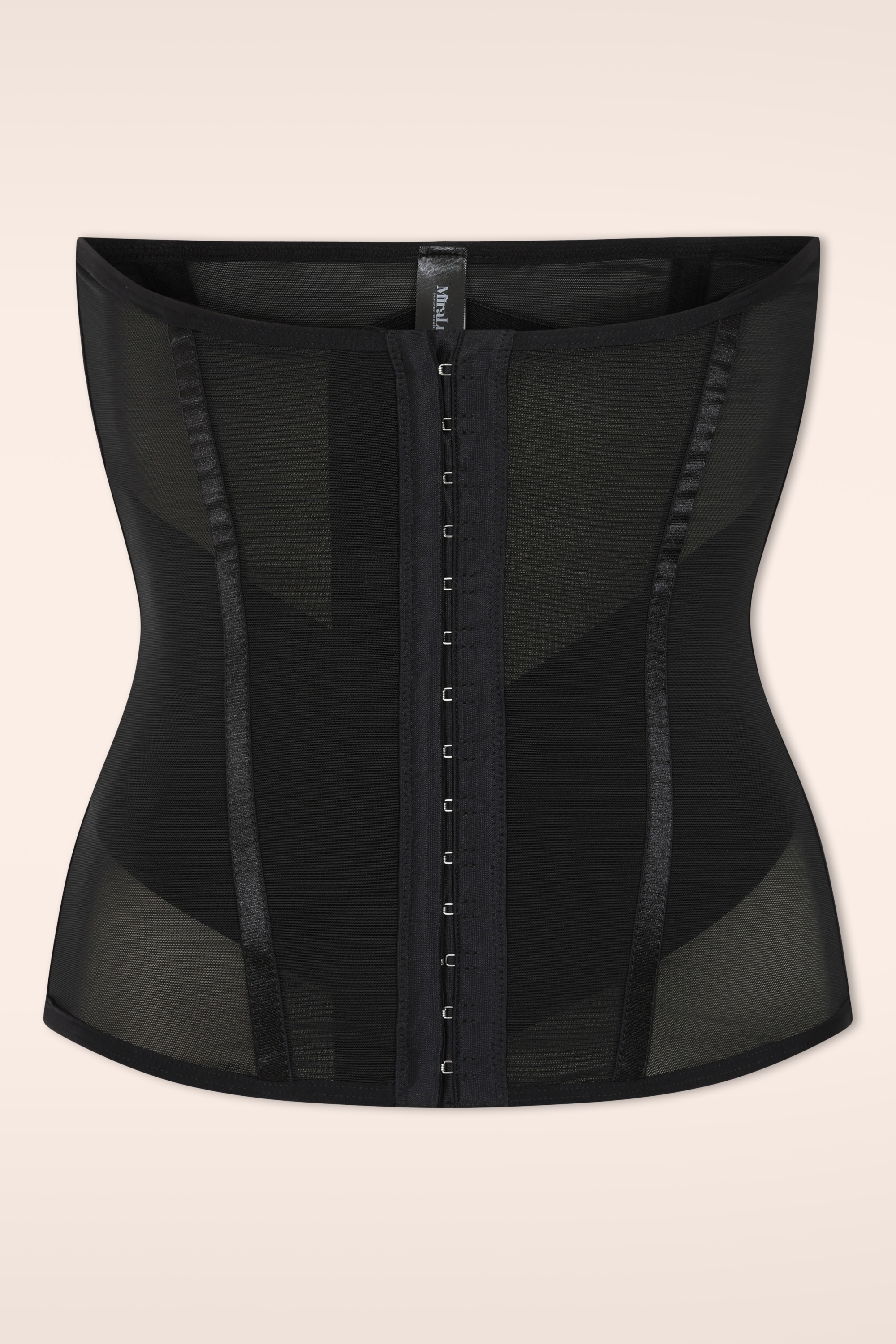 MiraLune - Topvintage exclusive ~ Lune Sculpt cincher corset in zwart