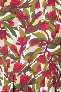 Seasalt - Veronica Baumwollkleid in Abstract Protea Chalk 3