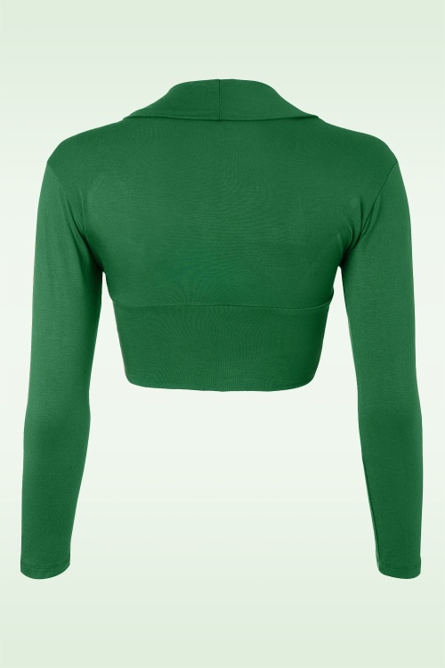 Banned Retro - Lady Bolero in Groen 3