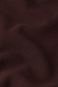 King Louie - Pantalon en crêpe tissé Peppa en marron foncé 4