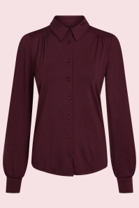 King Louie - Carina Viscose Light Blouse in Porto Red 3