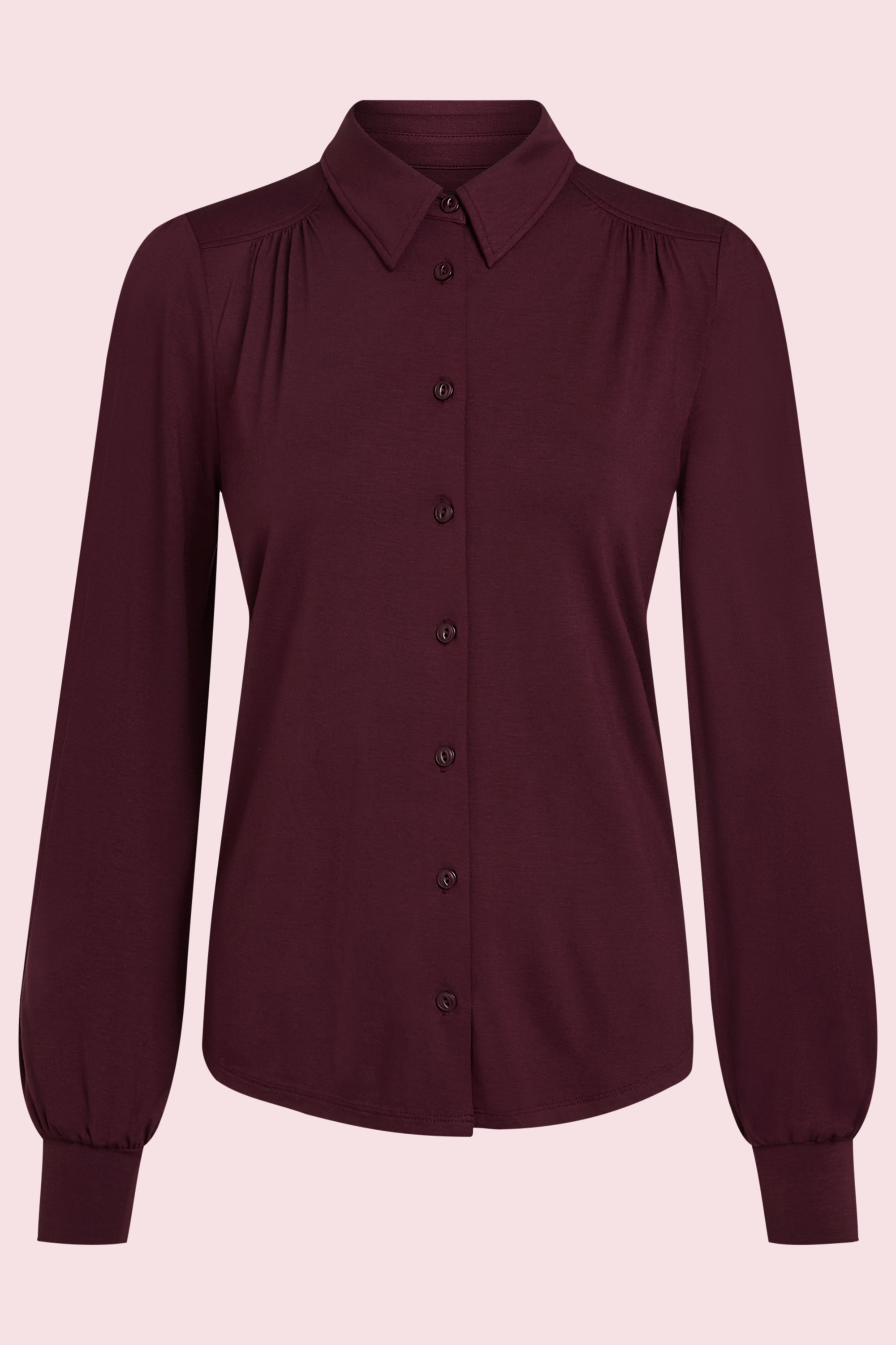 King Louie - Carina Viscose Light Blouse in Porto Red 3