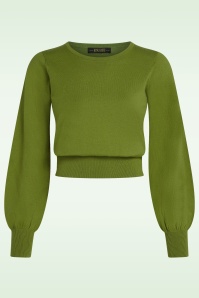 King Louie - Bell Club Top in Woodbine Green 2