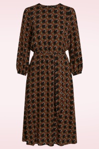 King Louie - Betty Loose Fit Calou Dress in Spicy Brown 2