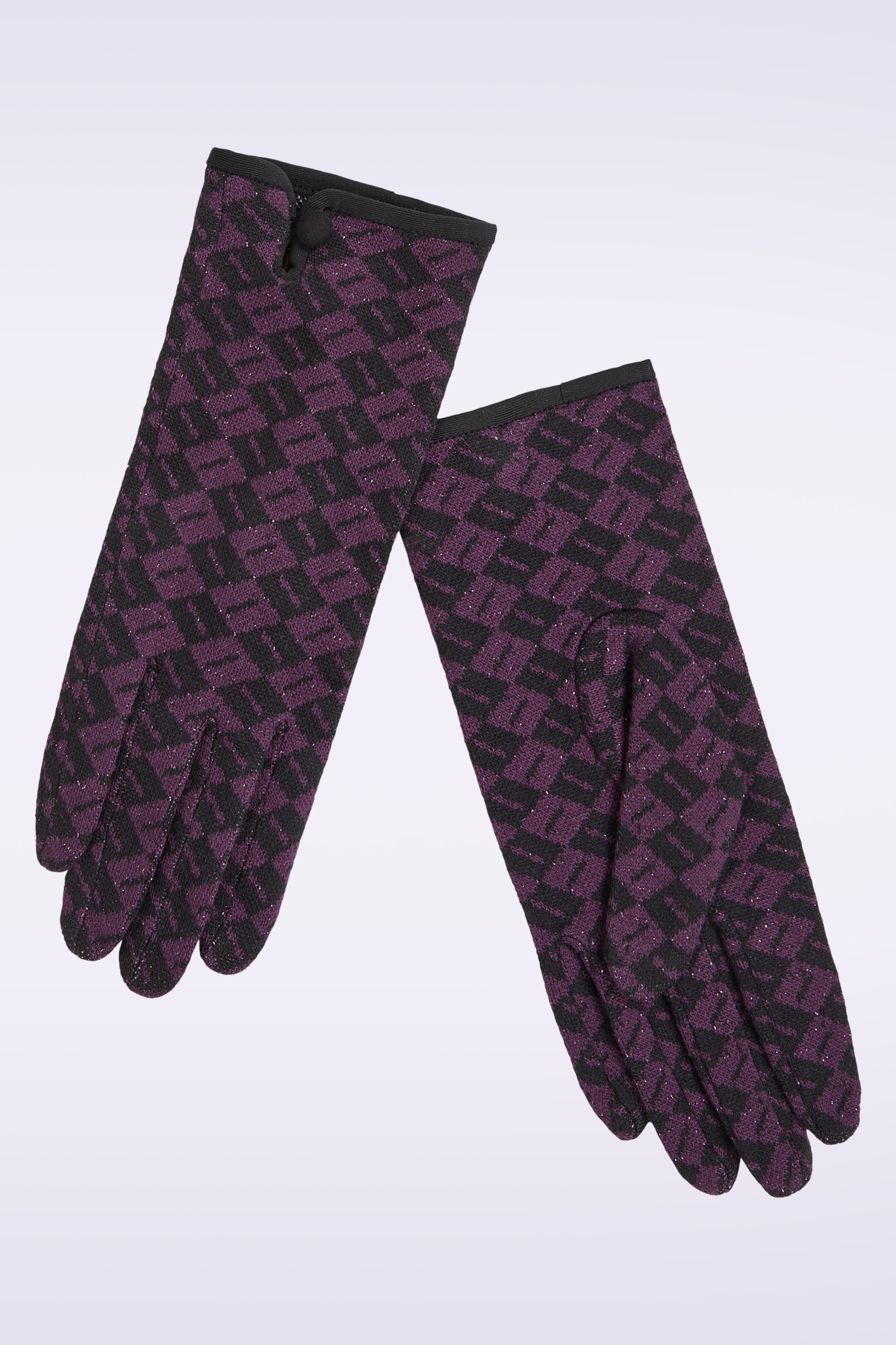 King Louie - Leaf Gloves in Imperial Purple